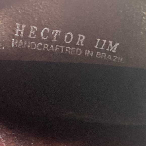 Vintage Mens SaddleBred Hector Brown Leather Loafers Size 11 - Picture 9 of 9